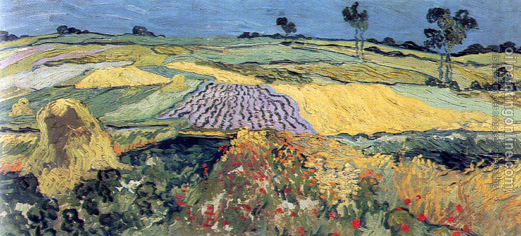 Gogh, Vincent van - Wheat Fields